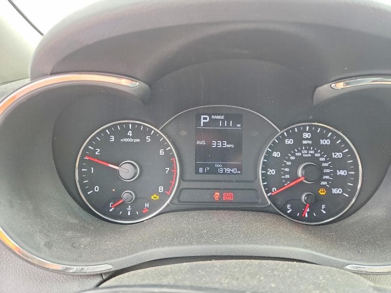 2017 KIA FORTE LX LX 9