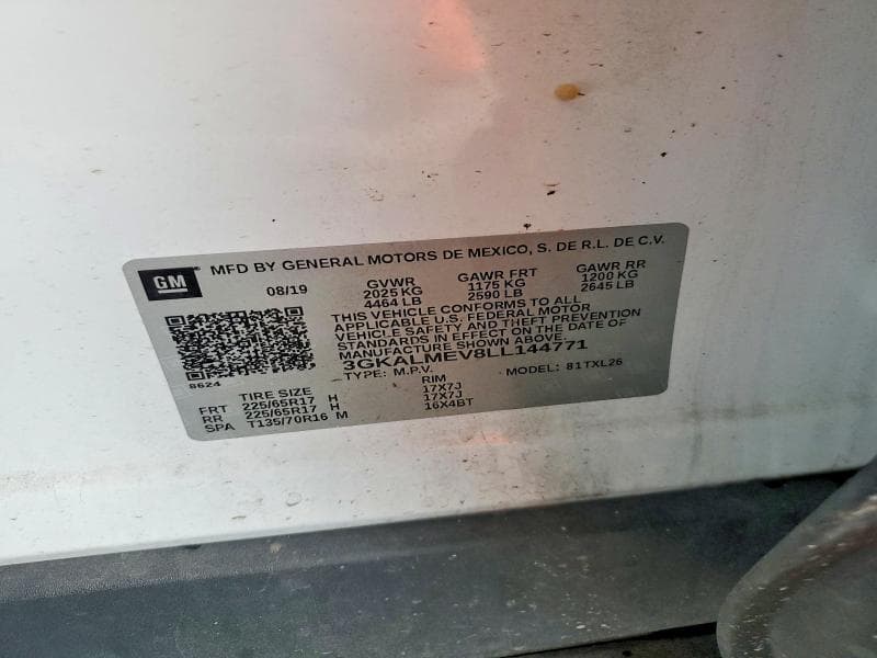 2020 GMC TERRAIN SLE 13
