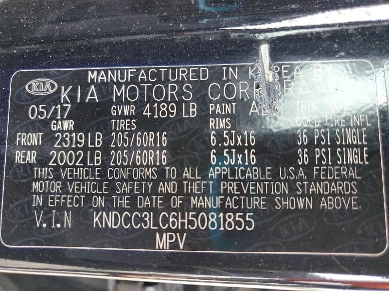 2017 KIA NIRO EX 13