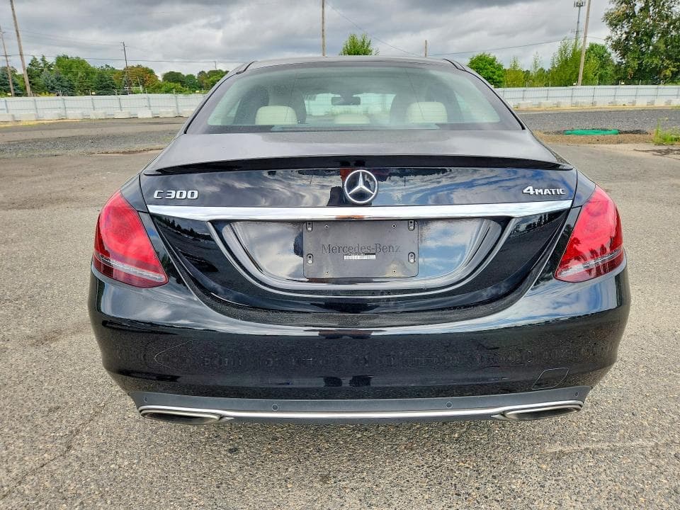 2019 MERCEDES-BENZ C 300 4MATIC 300 4MATIC 6