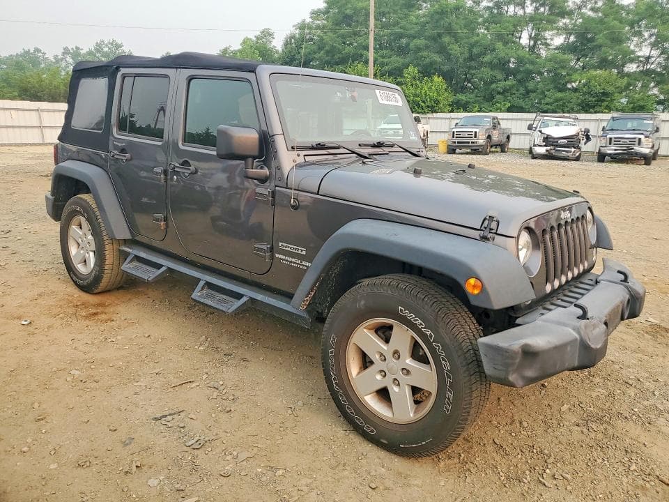 2017 JEEP WRANGLER UNLIMITED SPORT 4
