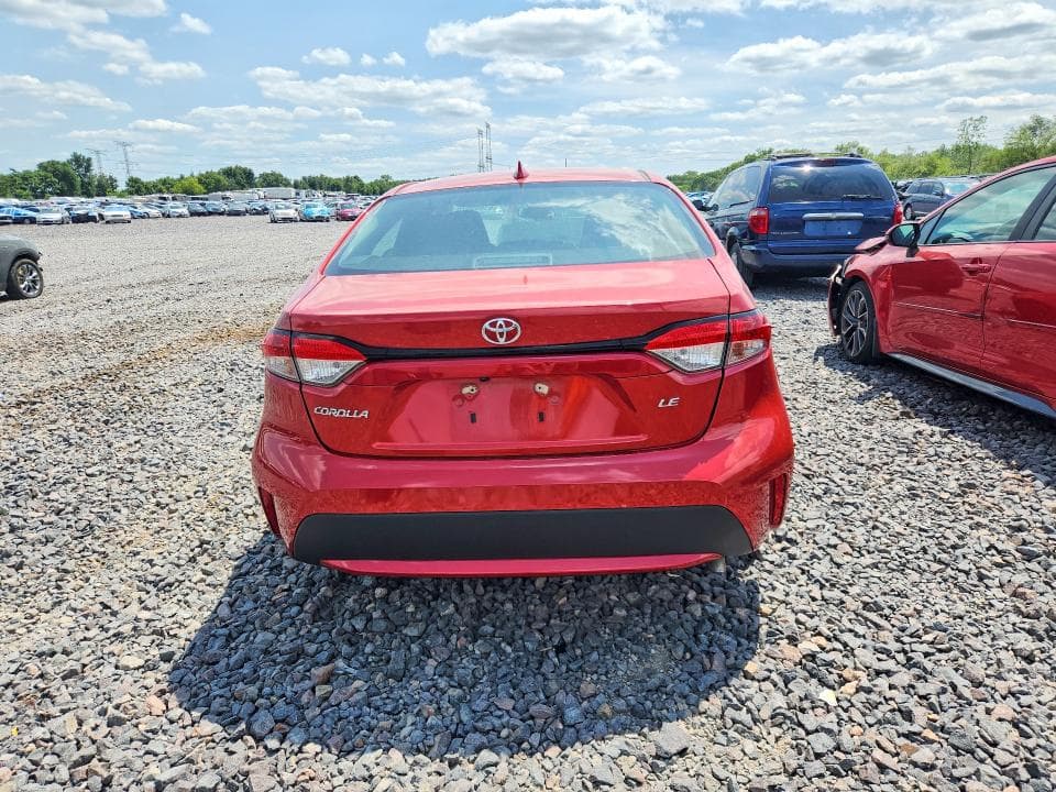 2021 TOYOTA COROLLA LE 6