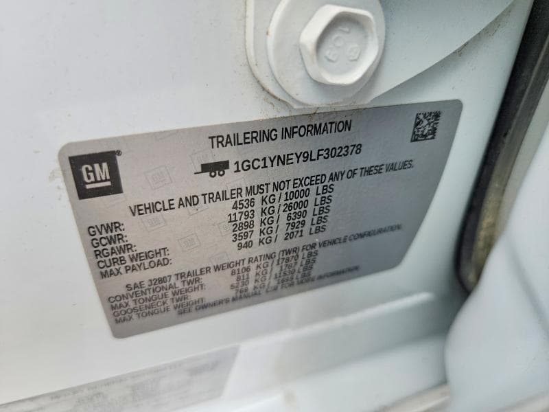 2020 CHEVROLET SILVERADO K2500 HEAVY DUTY LT 12