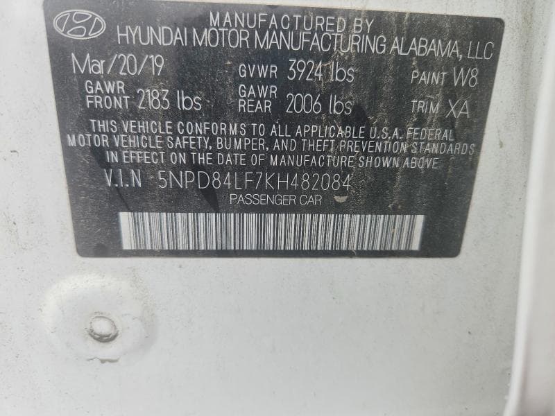 2019 HYUNDAI ELANTRA VALUE EDITION 12