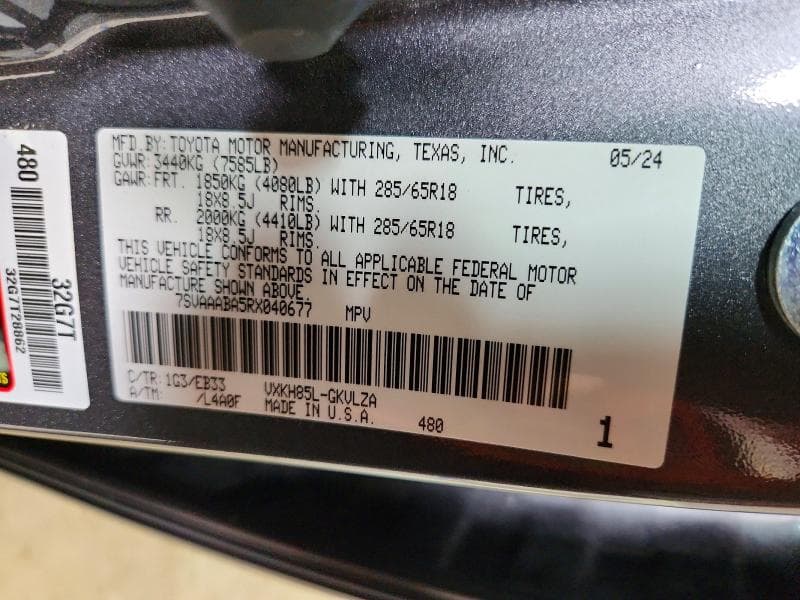 2024 TOYOTA SEQUOIA TRD PRO 13