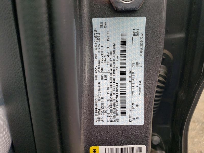 2025 FORD RANGER LARIAT LARIAT 13