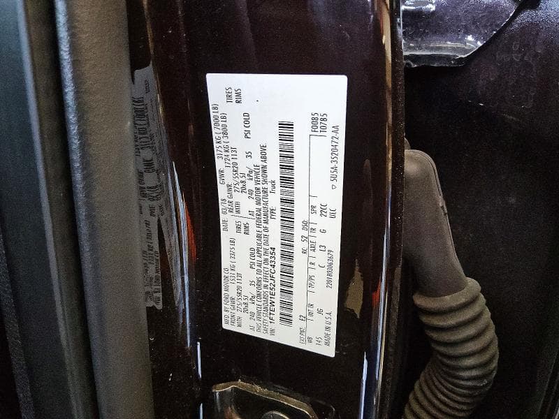 2018 FORD F150 SUPERCREW 12