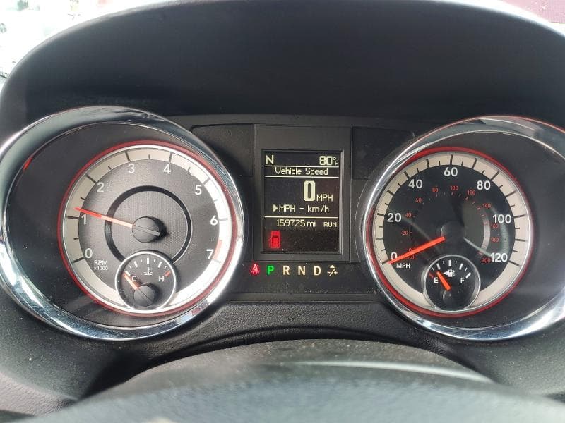 2017 DODGE GRAND CARAVAN GT 9