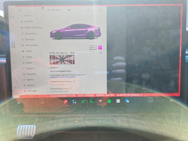 2022 TESLA MODEL S 9