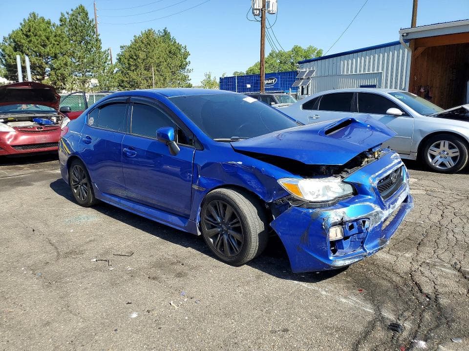 2017 SUBARU WRX LIMITED W/CONTIN 4