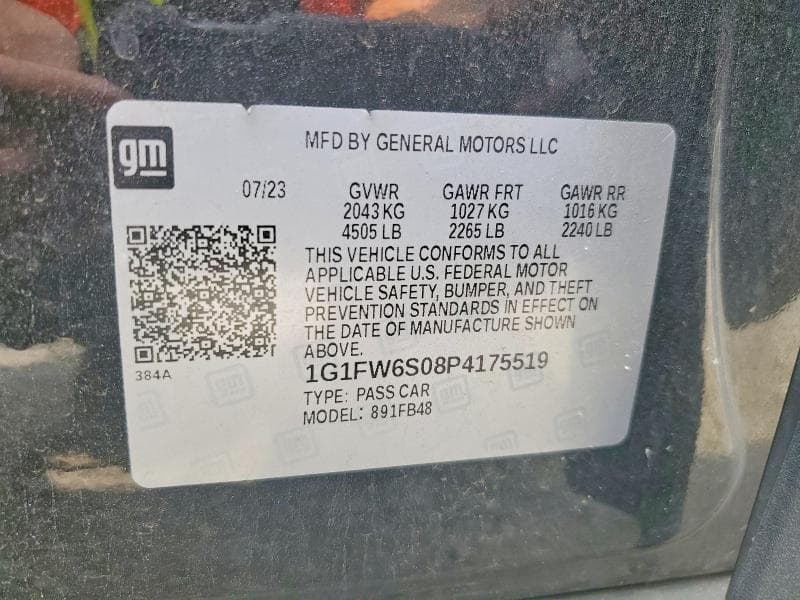 2023 CHEVROLET BOLT EV 1LT 12