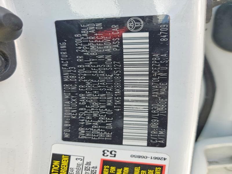 2024 TOYOTA CAMRY XSE XSE 12