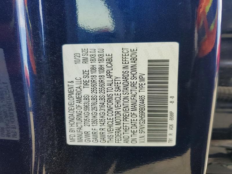 2024 HONDA PILOT EXL 14