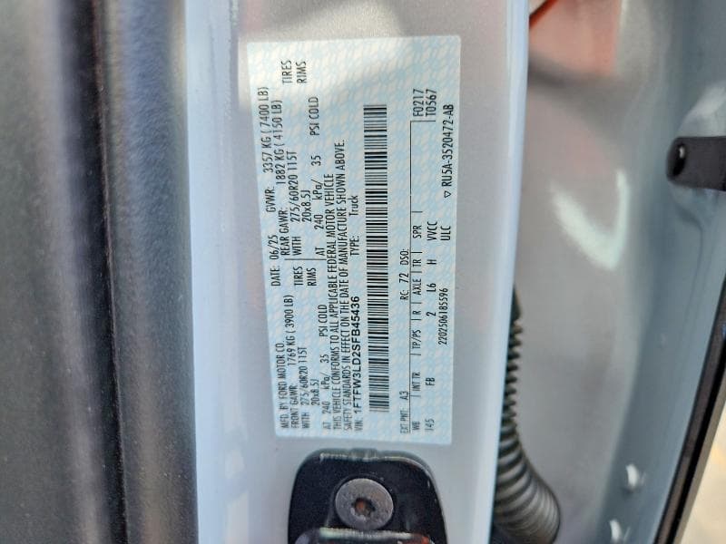 2025 FORD F150 XLT XLT 12
