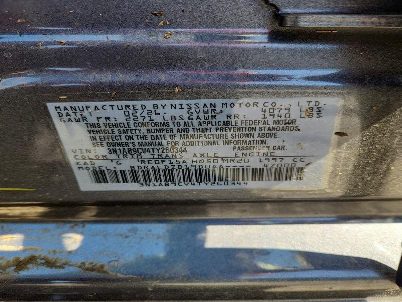 2026 NISSAN SENTRA SV 12