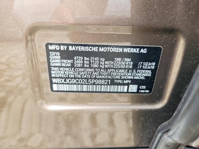 2020 BMW X1 XDRIVE28I 13