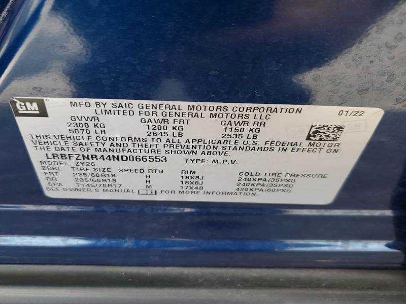 2022 BUICK ENVISION ESSENCE 12