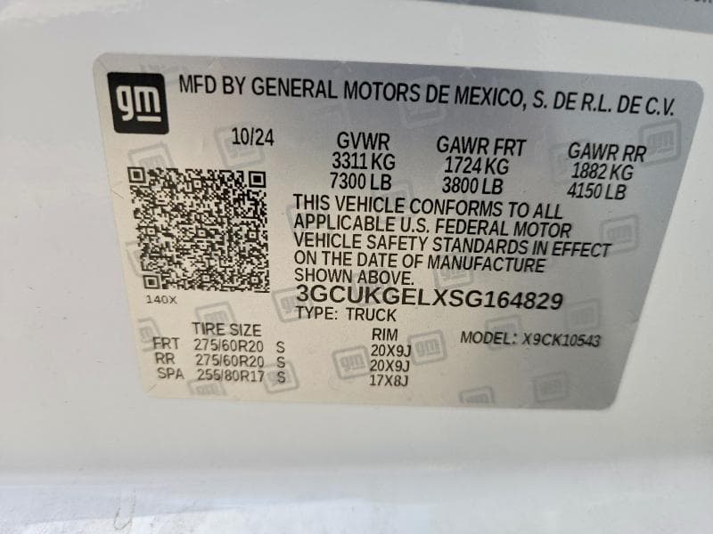 2025 CHEVROLET SILVERADO K1500 LTZ K1500 LTZ 12