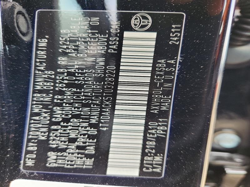 2026 TOYOTA CAMRY SE 13