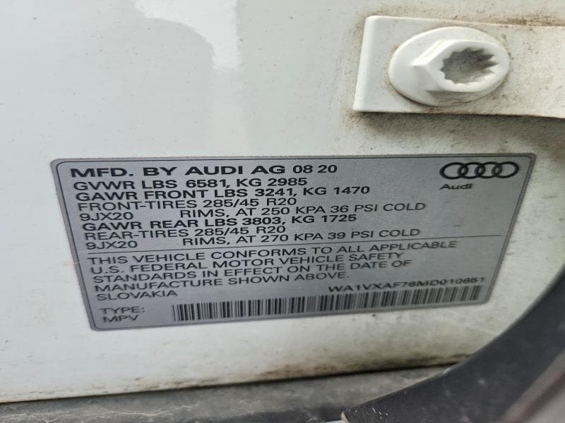 2021 AUDI Q7 PRESTIGE 13