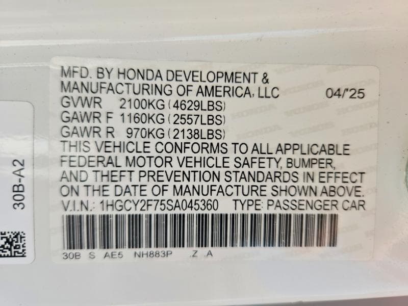 2025 HONDA ACCORD HYBRID SPORT-L 13
