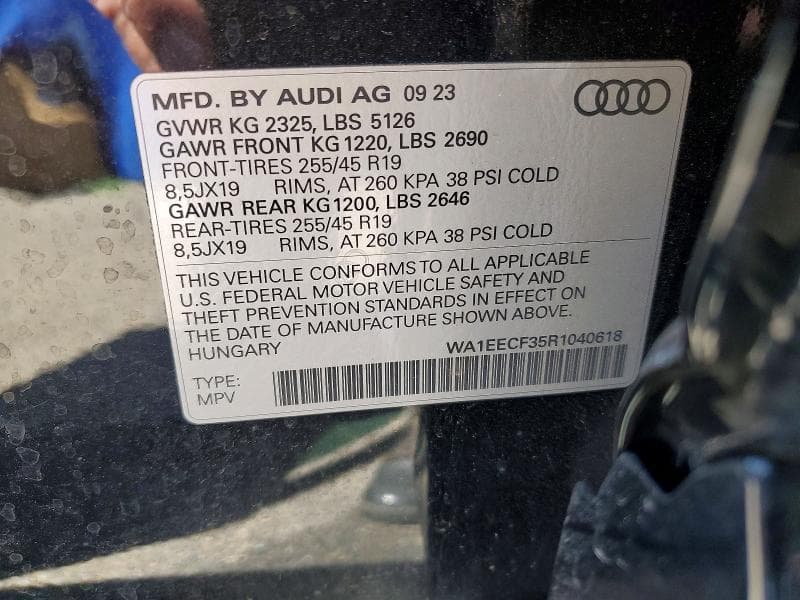 2024 AUDI Q3 PREMIUM PLUS S LINE 45 13