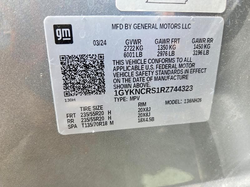 2024 CADILLAC XT5 PREMIUM LUXURY 14