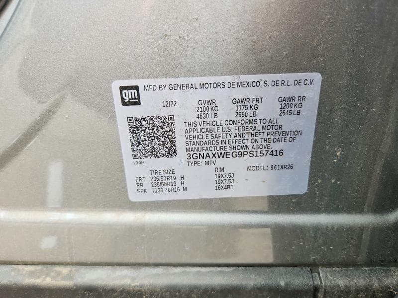 2023 CHEVROLET EQUINOX RS 13