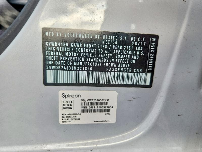 2018 VOLKSWAGEN JETTA SE 13