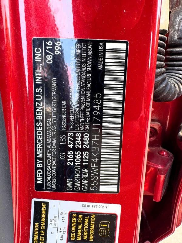 2017 MERCEDES-BENZ C 300 4MATIC 12