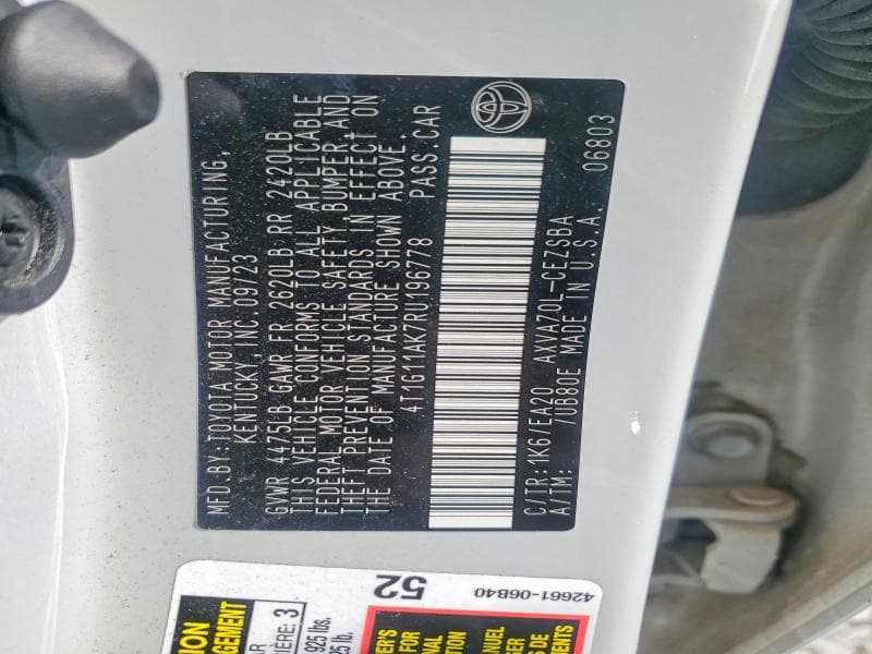 2024 TOYOTA CAMRY SE SE 12