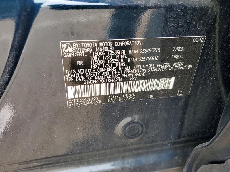 2018 TOYOTA RAV4 LIMITED 13