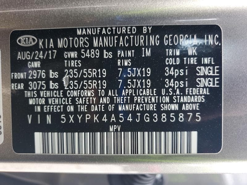 2018 KIA SORENTO SX LIMITED V6 13