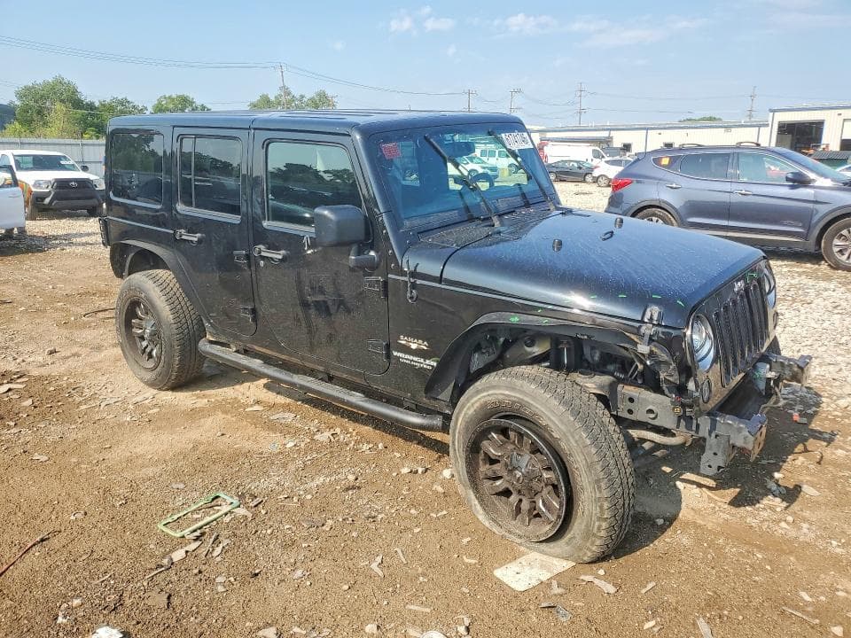2017 JEEP WRANGLER UNLIMITED SAHARA 4