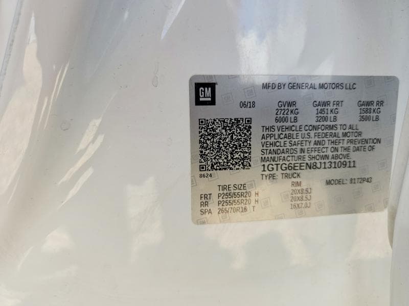 2018 GMC CANYON DENALI 12