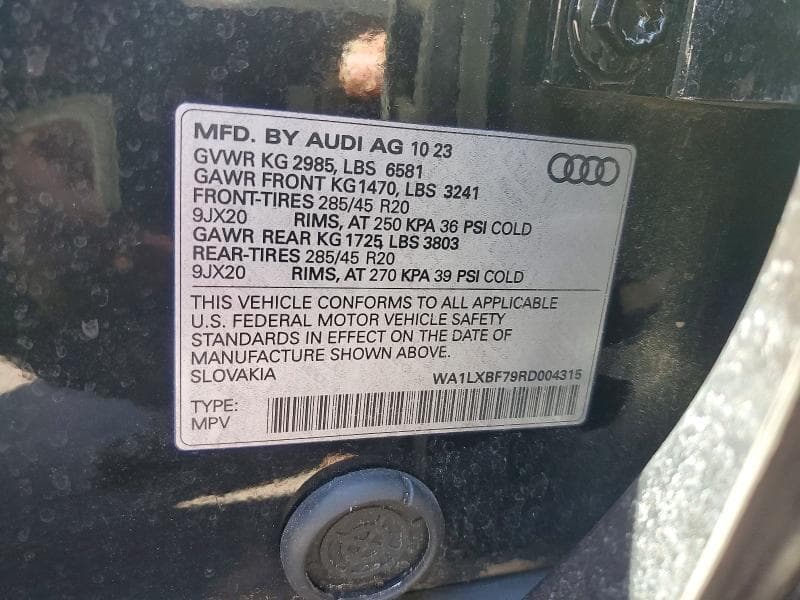 2024 AUDI Q7 PREMIUM PLUS PREMIUM PLUS 13