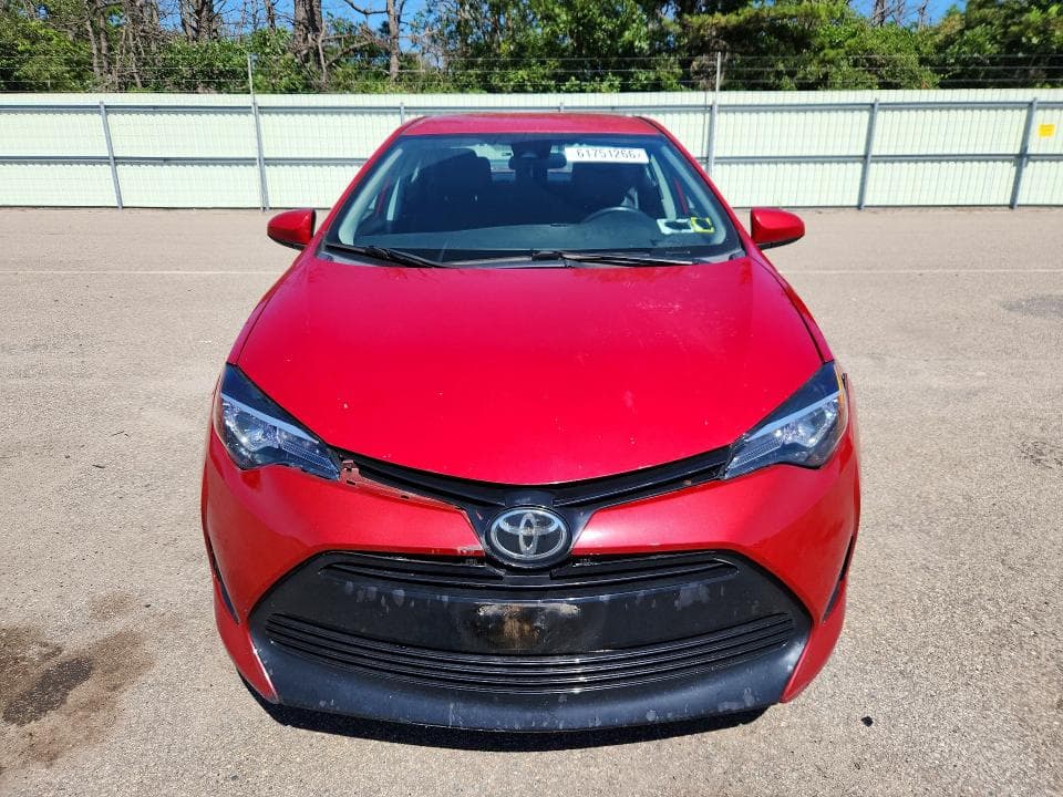 2018 TOYOTA COROLLA LE 5