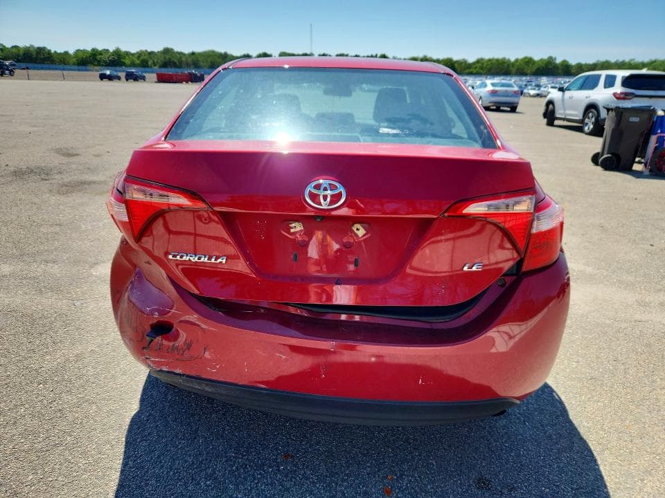 2018 TOYOTA COROLLA LE 6