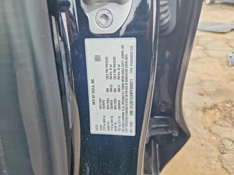 2023 TESLA MODEL 3 12