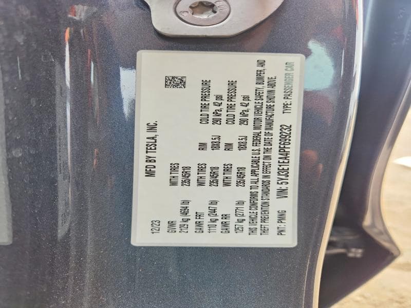 2023 TESLA MODEL 3 13