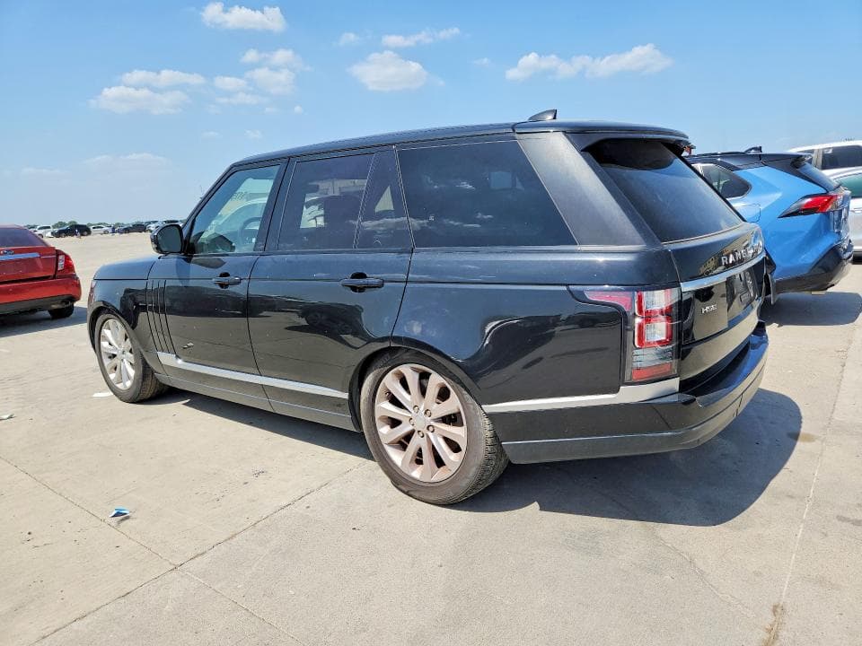 2017 LAND ROVER RANGE ROVER HSE 2