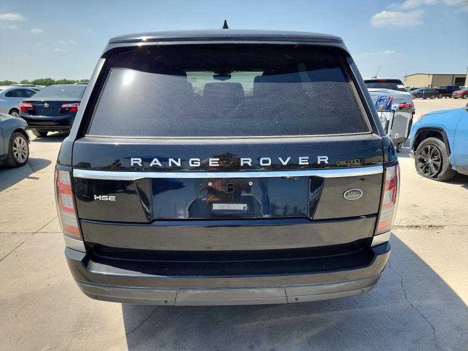 2017 LAND ROVER RANGE ROVER HSE 6