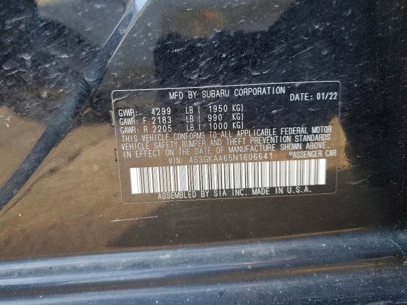 2022 SUBARU IMPREZA 12