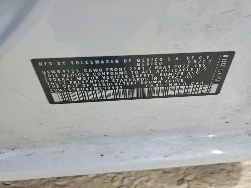 2019 VOLKSWAGEN JETTA SEL 13