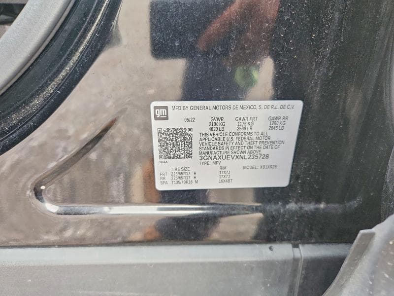 2022 CHEVROLET EQUINOX LT 13