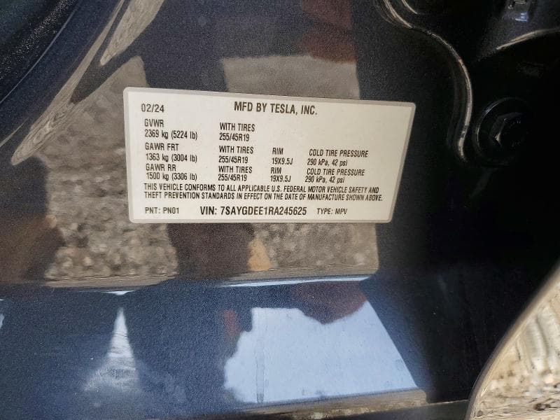 2024 TESLA MODEL Y 13