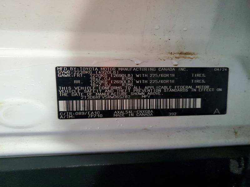 2024 TOYOTA RAV4 LIMITED 13