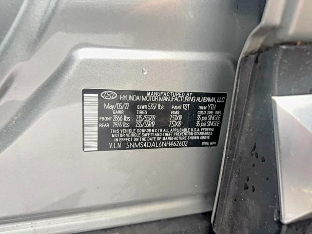 2022 HYUNDAI SANTA FE LIMITED 12