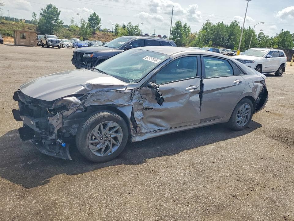 2024 HYUNDAI ELANTRA BLUE - 1
