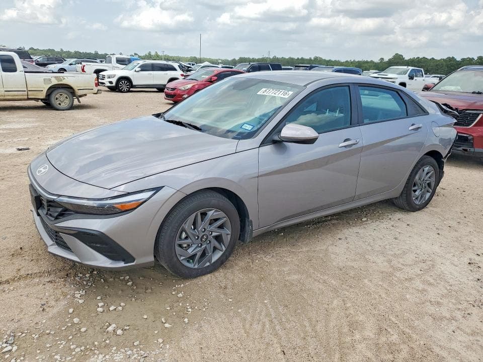 2025 HYUNDAI ELANTRA HYBRID BLUE BLUE - 1